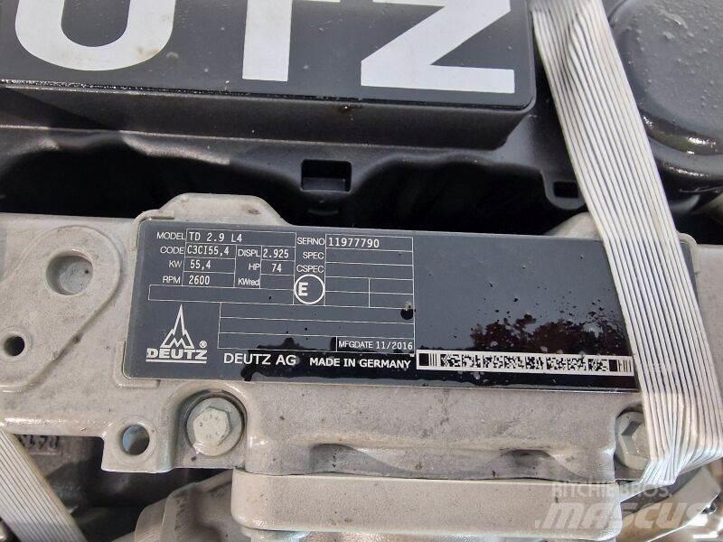 Deutz TD 2.9 L4 Двигуни