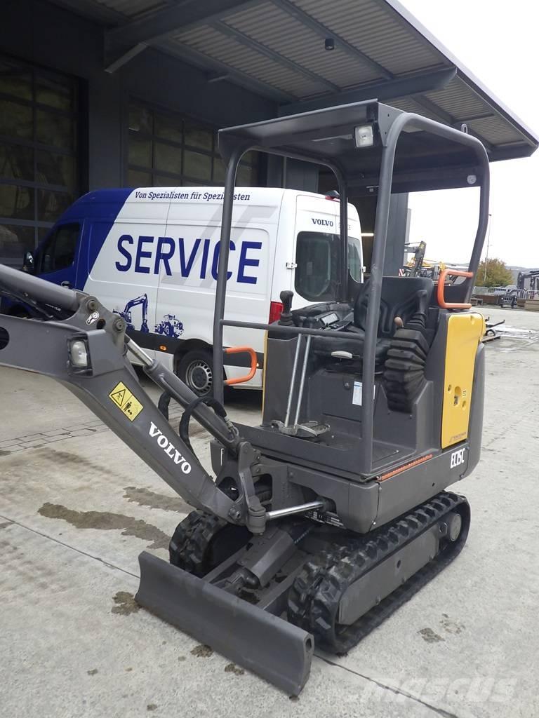 Volvo EC 15 C Міні-екскаватори < 7т