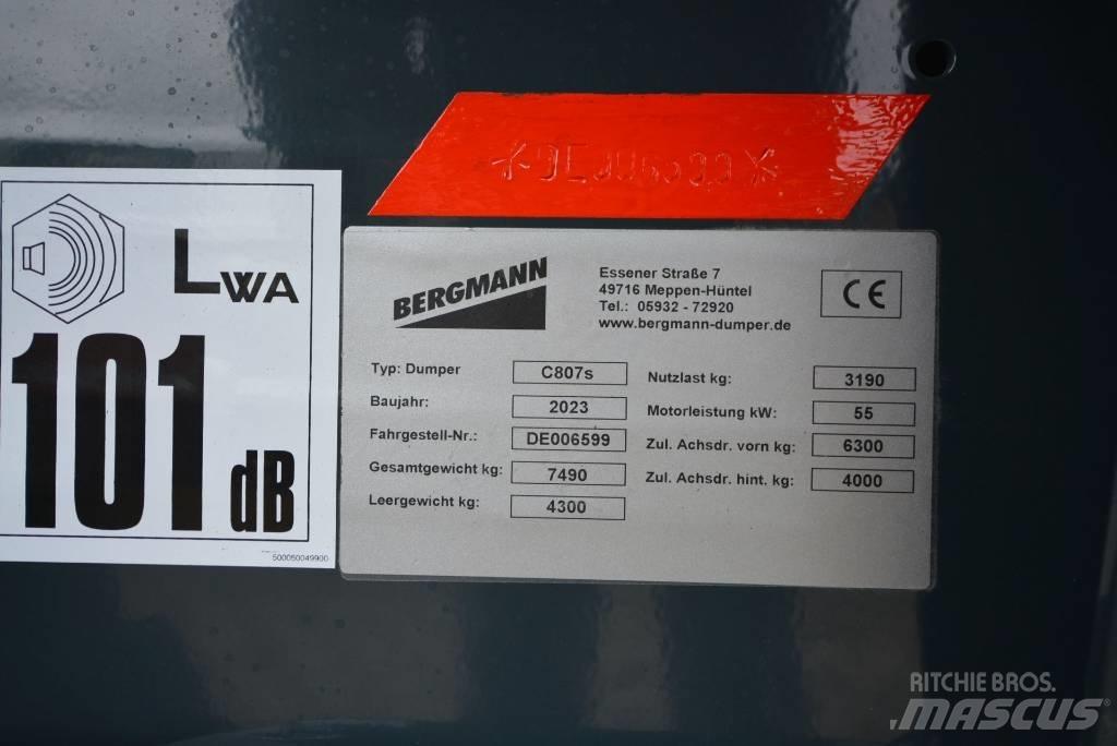 Bergmann C 807 s Зчленовані самоскиди