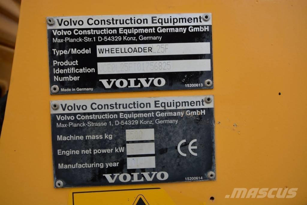 Volvo L 25 F Фронтальні навантажувачі