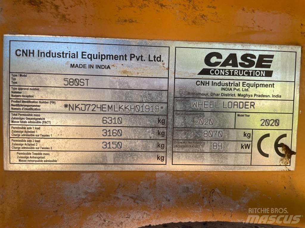 CASE 580 ST Екскаватори-навантажувачі
