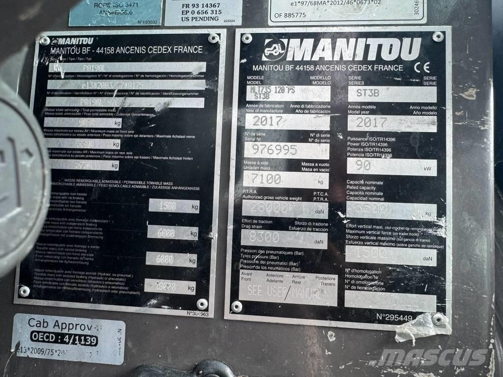 Manitou MLT 735-120 Телескопічний навантажувач