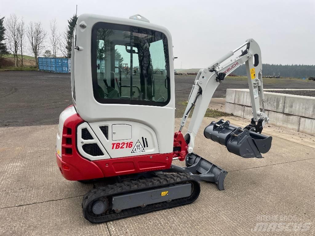 Takeuchi TB 216 Міні-екскаватори < 7т