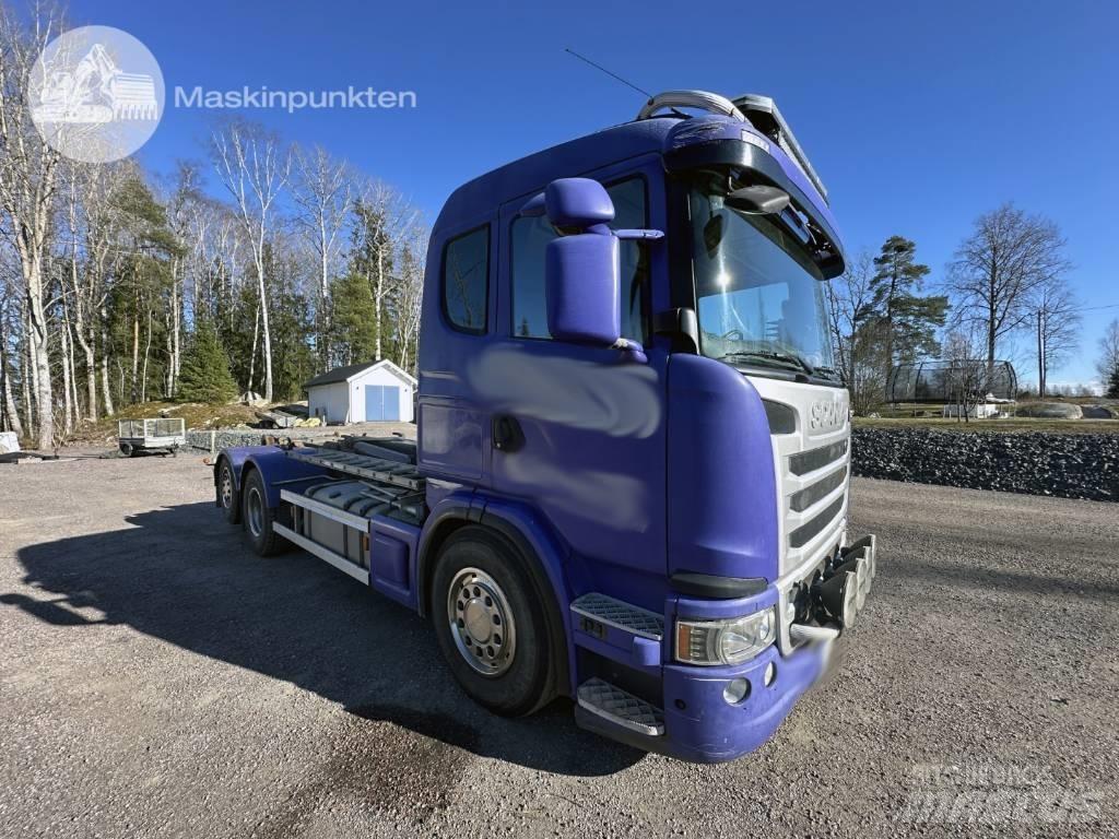Scania G 480 Вантажівки з гаковим підйомом