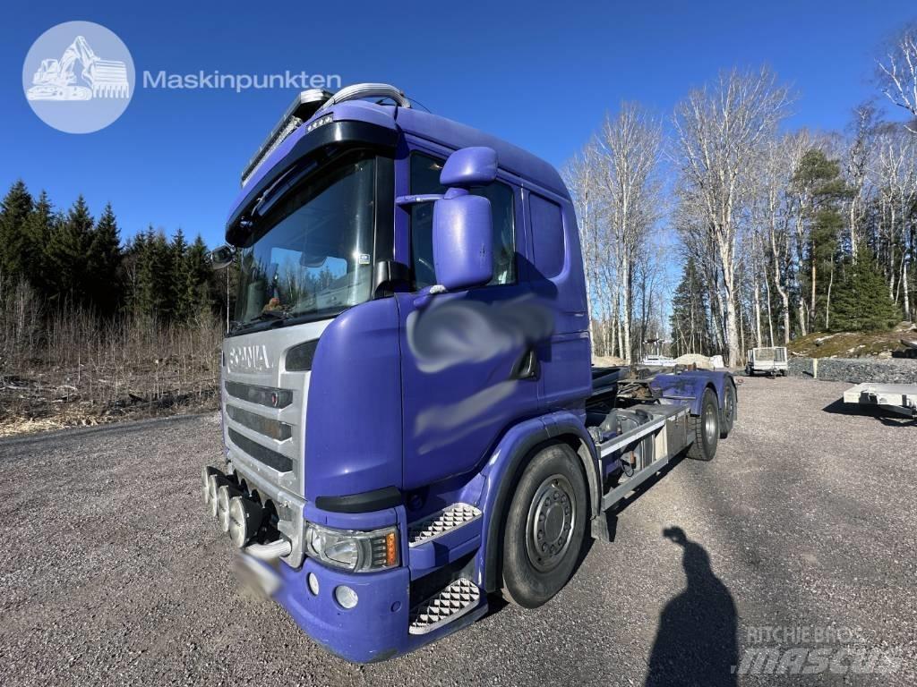 Scania G 480 Вантажівки з гаковим підйомом