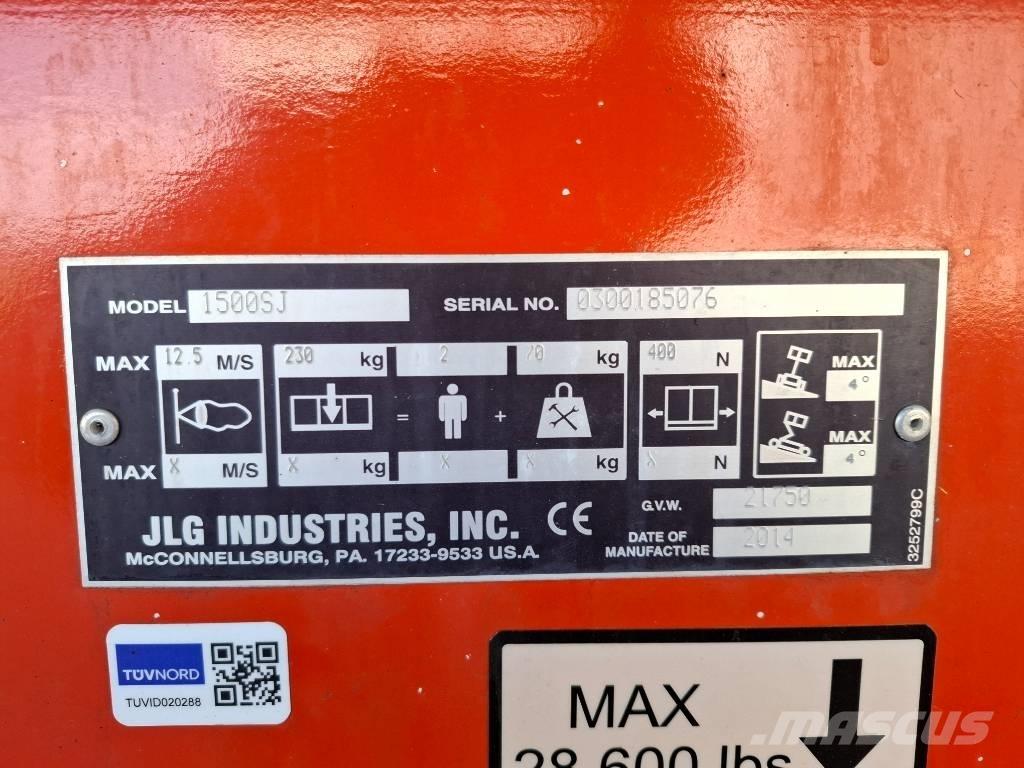 JLG 1500SJ Телескопічні підйомники