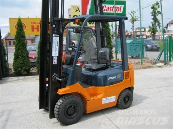 Toyota 42-7FGF15 Газові навантажувачі