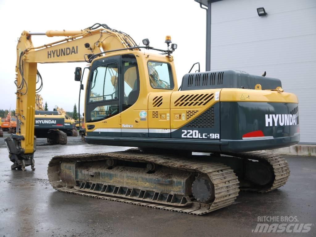Hyundai R 220 LC-9A Гусеничні екскаватори