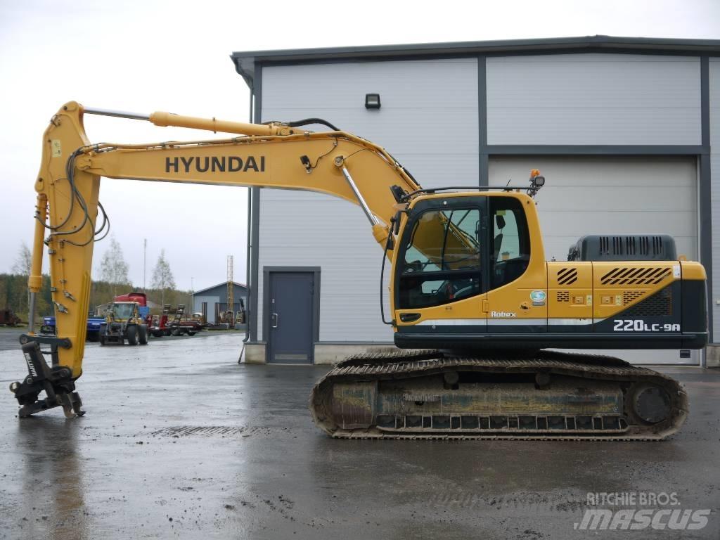 Hyundai R 220 LC-9A Гусеничні екскаватори