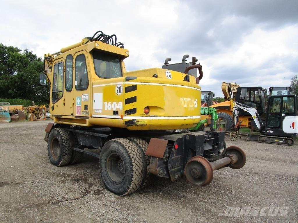 Atlas 1604 ZW Колісні екскаватори