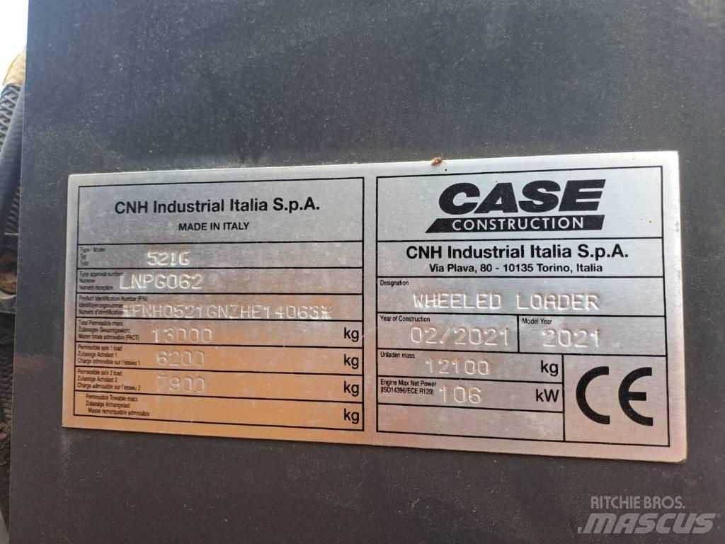 CASE 521 G XR Фронтальні навантажувачі
