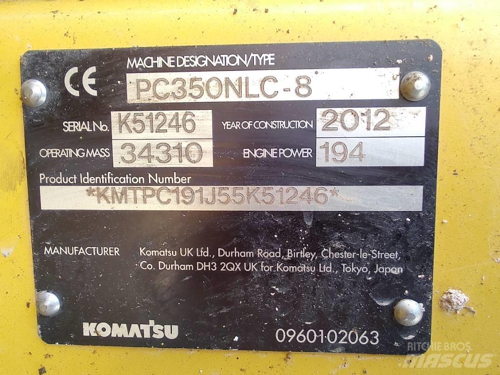 Komatsu PC 350 Гусеничні екскаватори