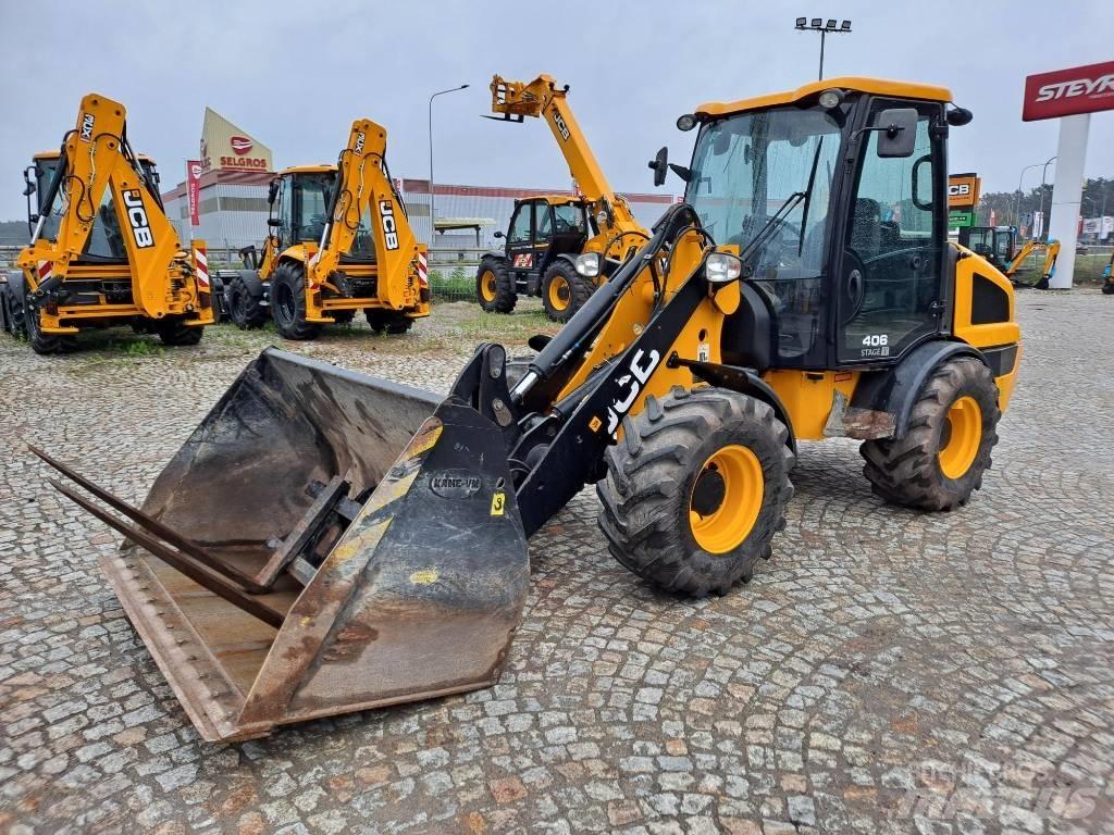 JCB 406 Фронтальні навантажувачі