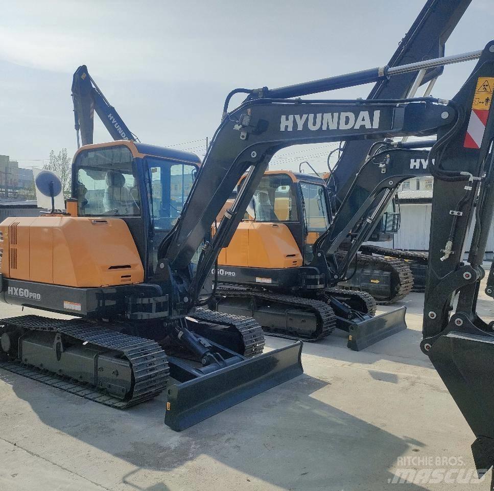 Hyundai HX 60PRO Гусеничні екскаватори