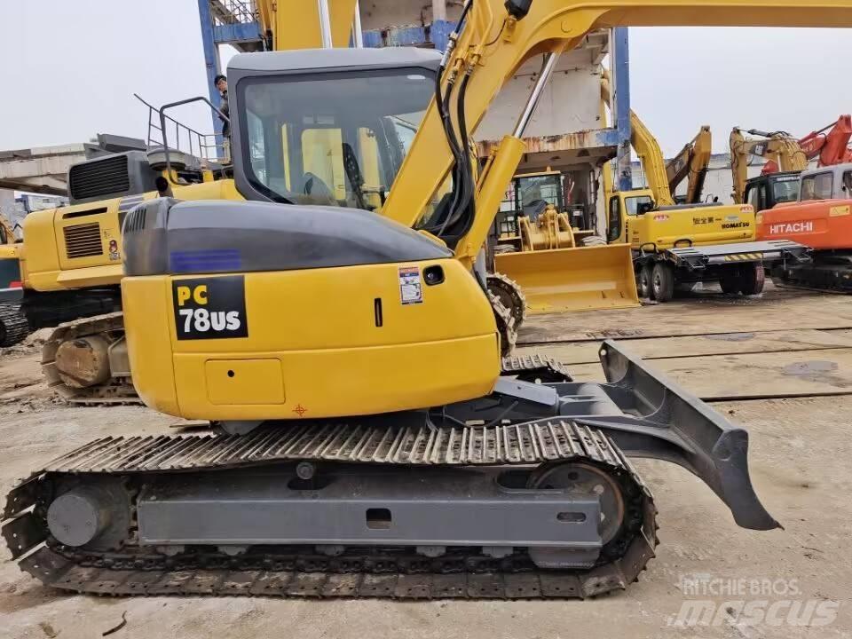 Komatsu PC78US Міні-екскаватори < 7т