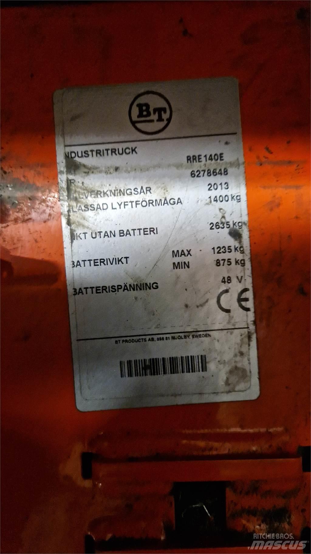 BT RRE140E Річ-трак із високим підйомом