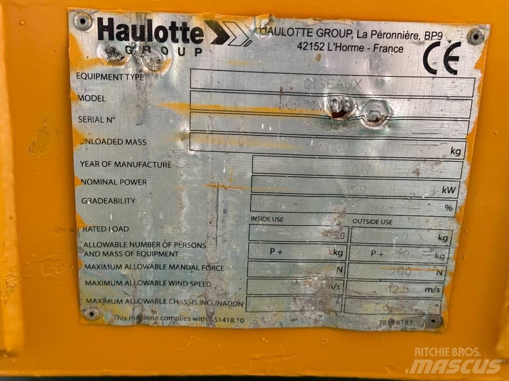 Haulotte OPTIMUM 8 Підйомники-ножиці