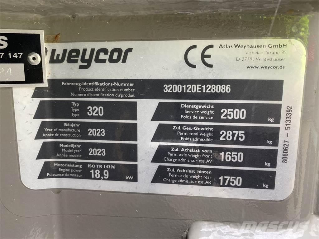 Weycor AR320 Cab Багатофункціональне обладнання для вантажних і землекопальних робіт