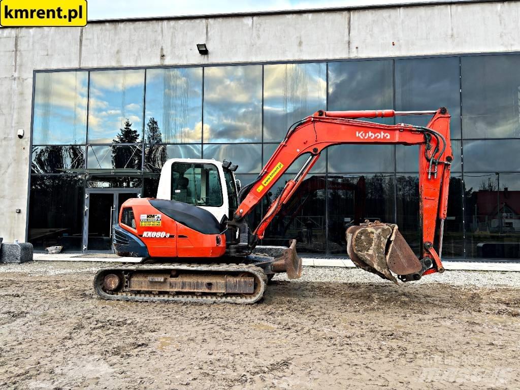 Kubota KX 080-3 Середні екскаватори 7т. - 12т.