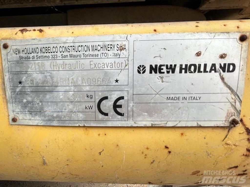 New Holland E215B Спеціальні екскаватори