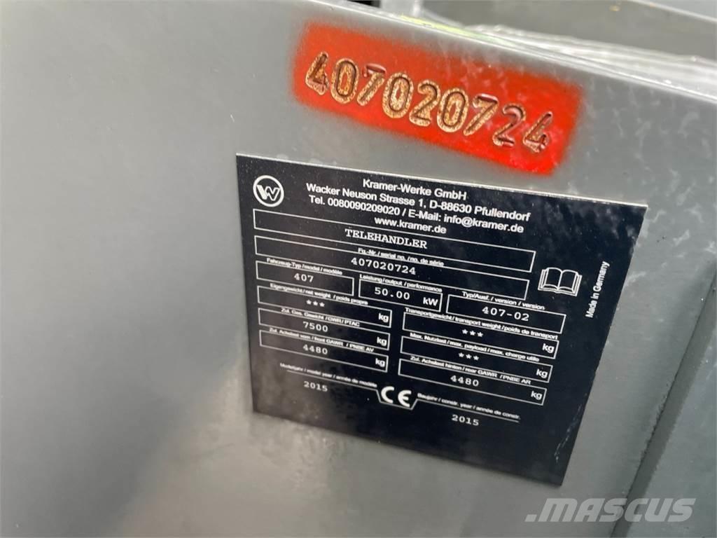 Kramer KT256 Телескопічні навантажувачі