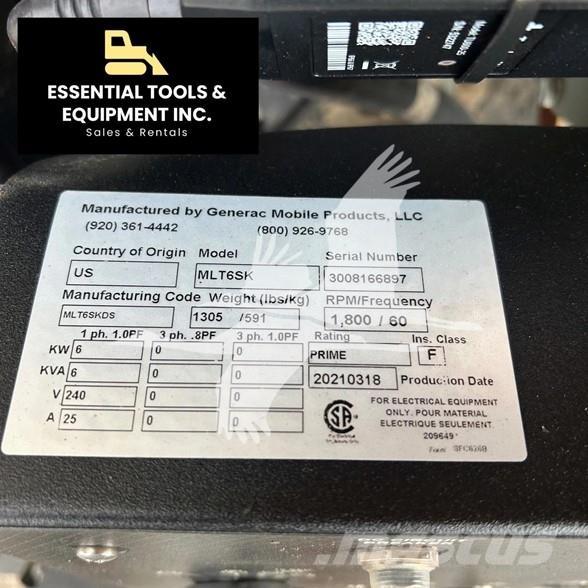 Generac MLT6S Освітлювальні вежі