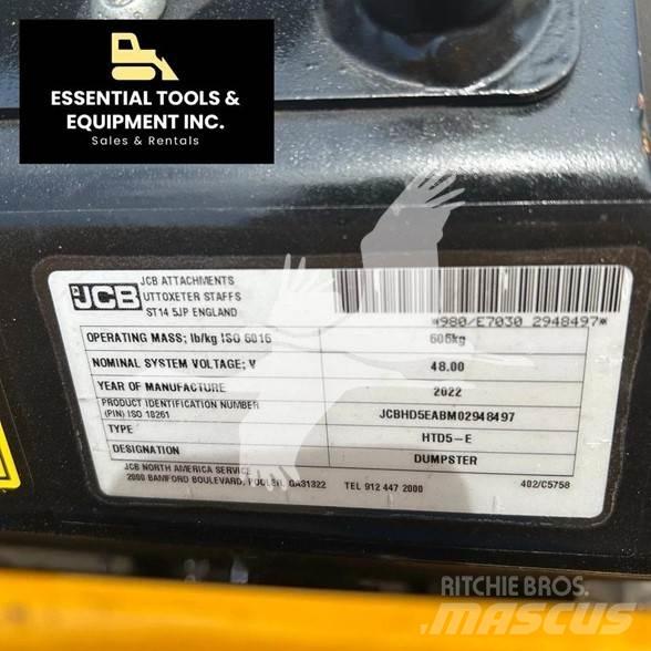 JCB HTD5E Міні самоскиди