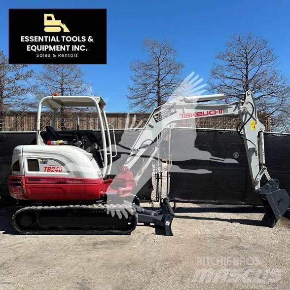 Takeuchi TB240 Міні-екскаватори < 7т