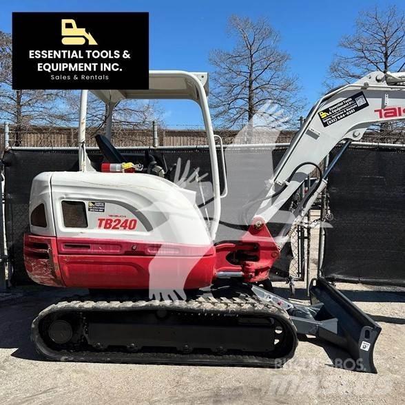 Takeuchi TB240 Міні-екскаватори < 7т