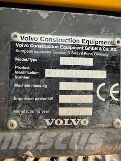 Volvo EC 140 B LC Гусеничні екскаватори