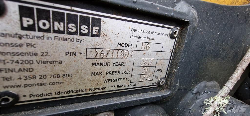 Ponsse Ergo 8wd Харвестери