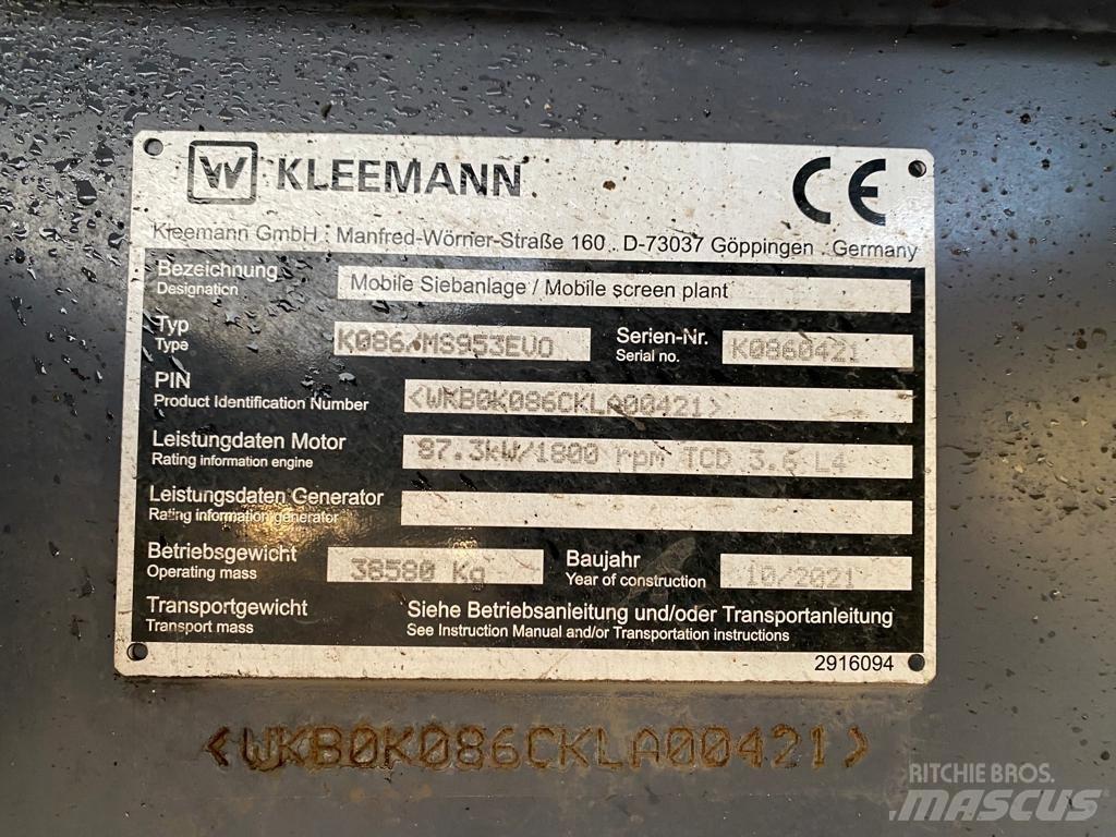 Kleemann MS953 EVO Просіювачі