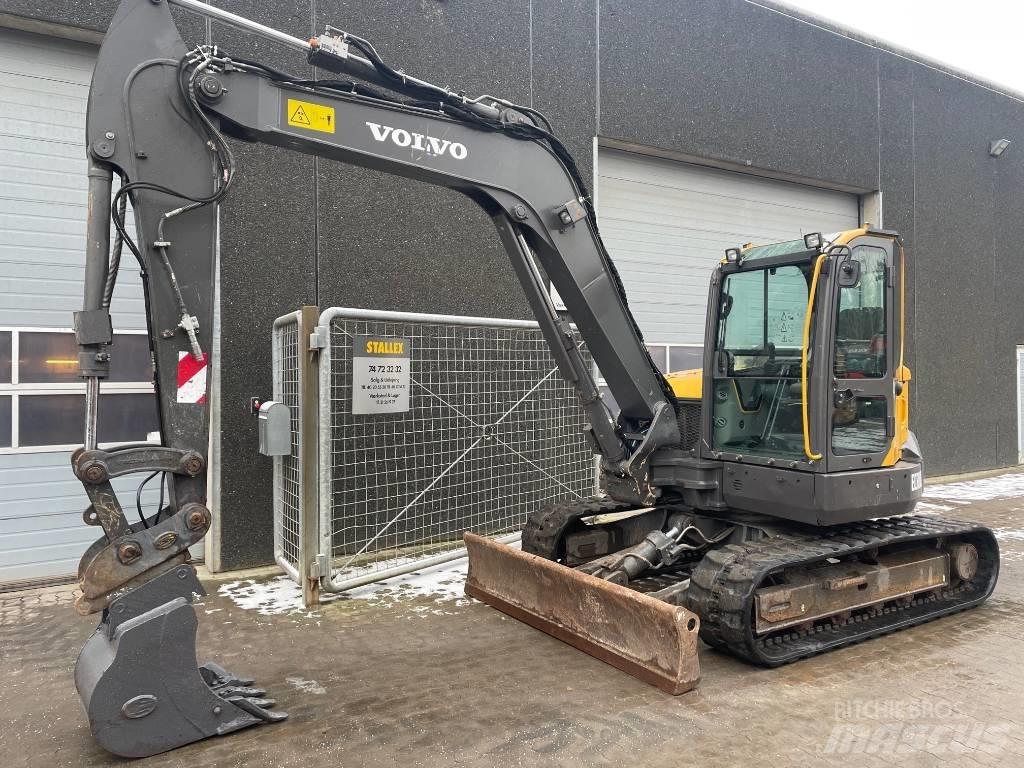 Volvo ECR88D Середні екскаватори 7т. - 12т.
