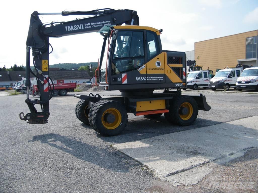 Volvo EWR 150 E Колісні екскаватори