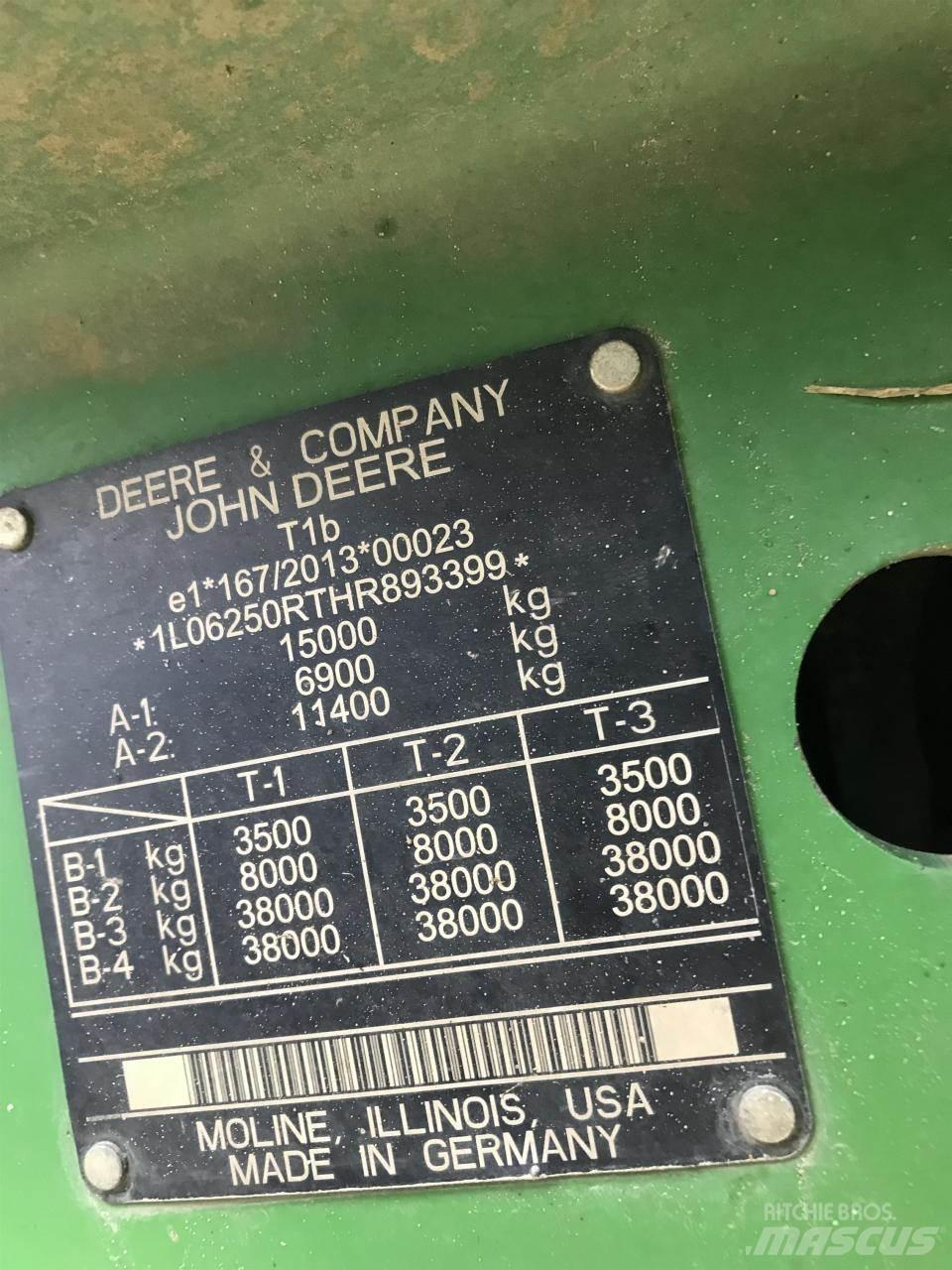 John Deere 6250R Трактори