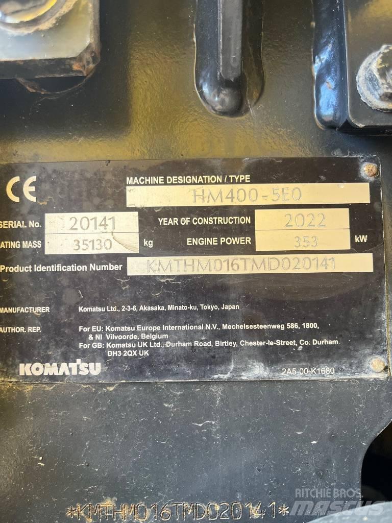 Komatsu HM400-5E0 Зчленовані самоскиди