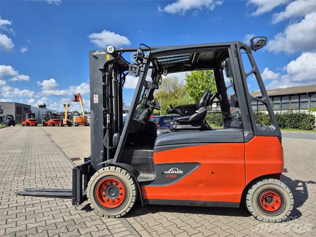 Linde E50HL-01 Електронавантажувачі