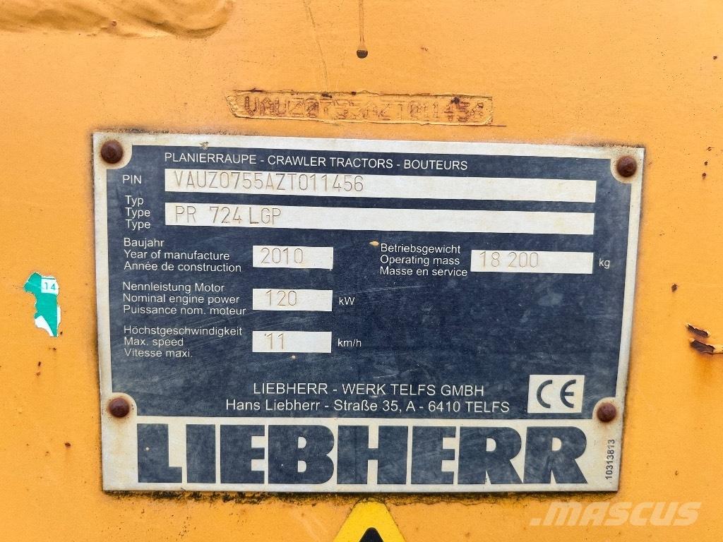 Liebherr PR 724 LGP Гусеничні бульдозери