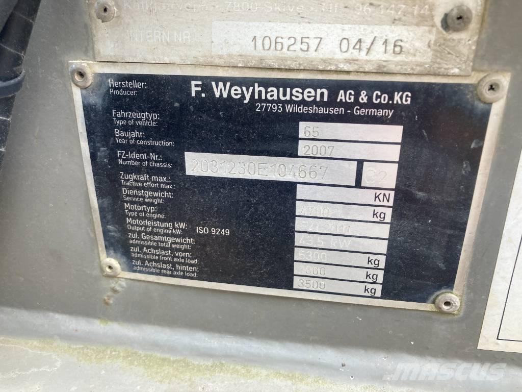 Atlas 65 Фронтальні навантажувачі