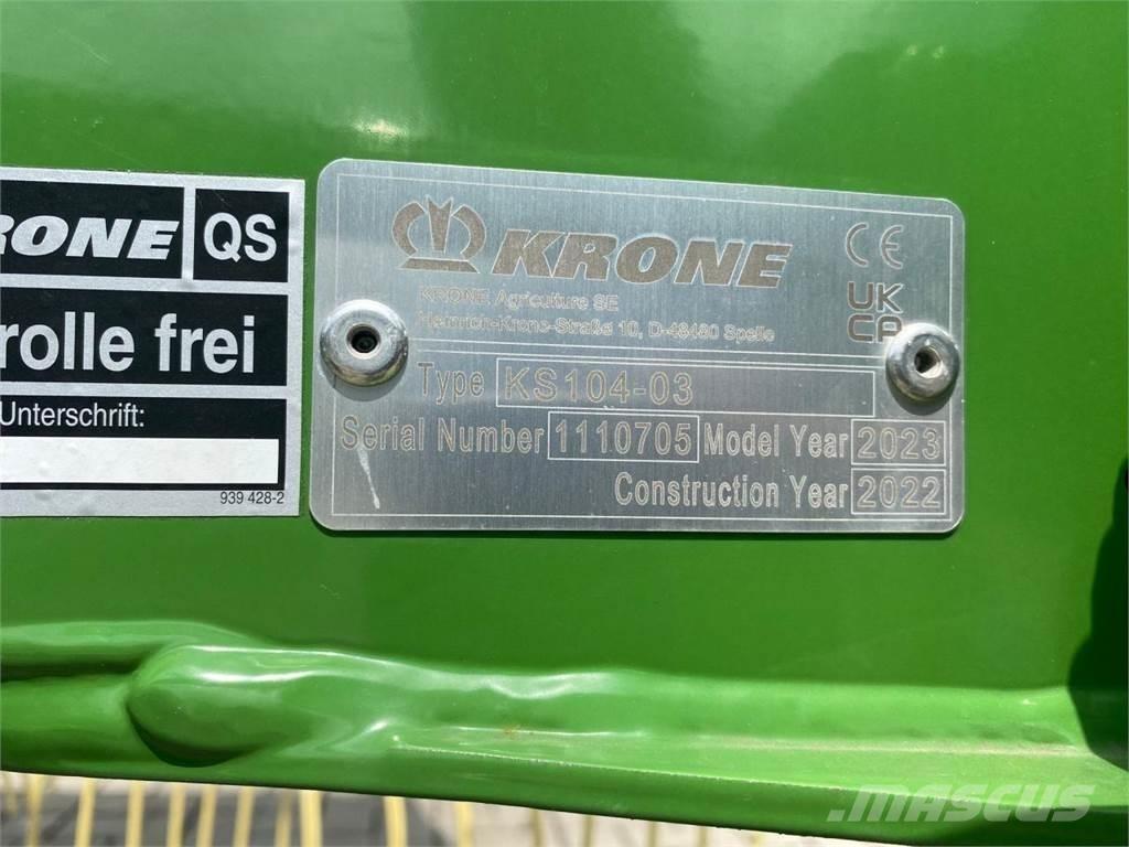 Krone Swadro S 420 Рядкові жатки