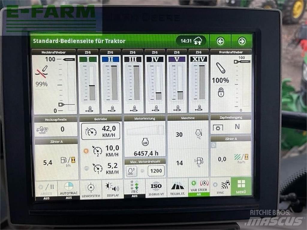 John Deere 6250r Трактори