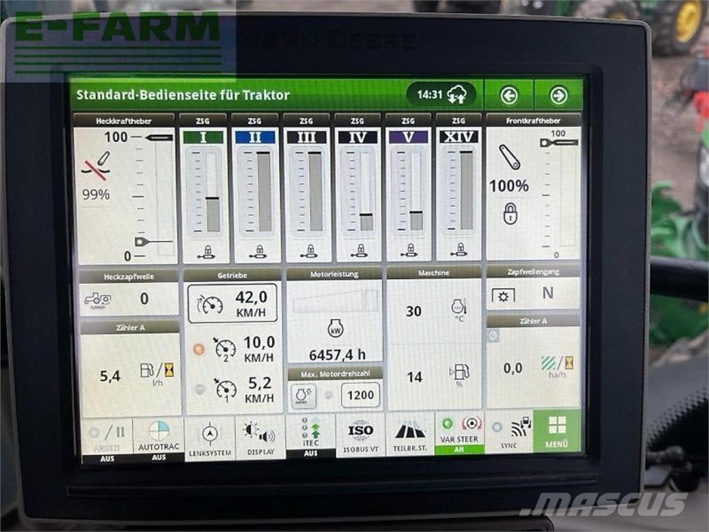 John Deere 6250r Трактори