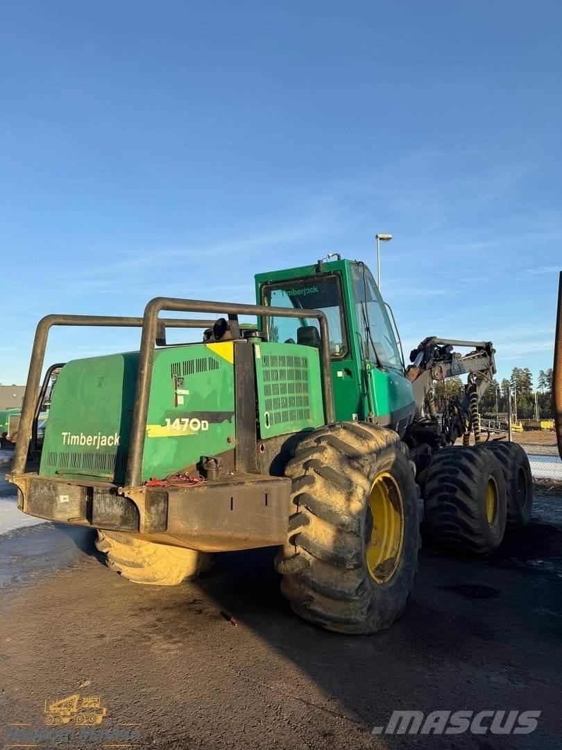 Timberjack 1470D Харвестери