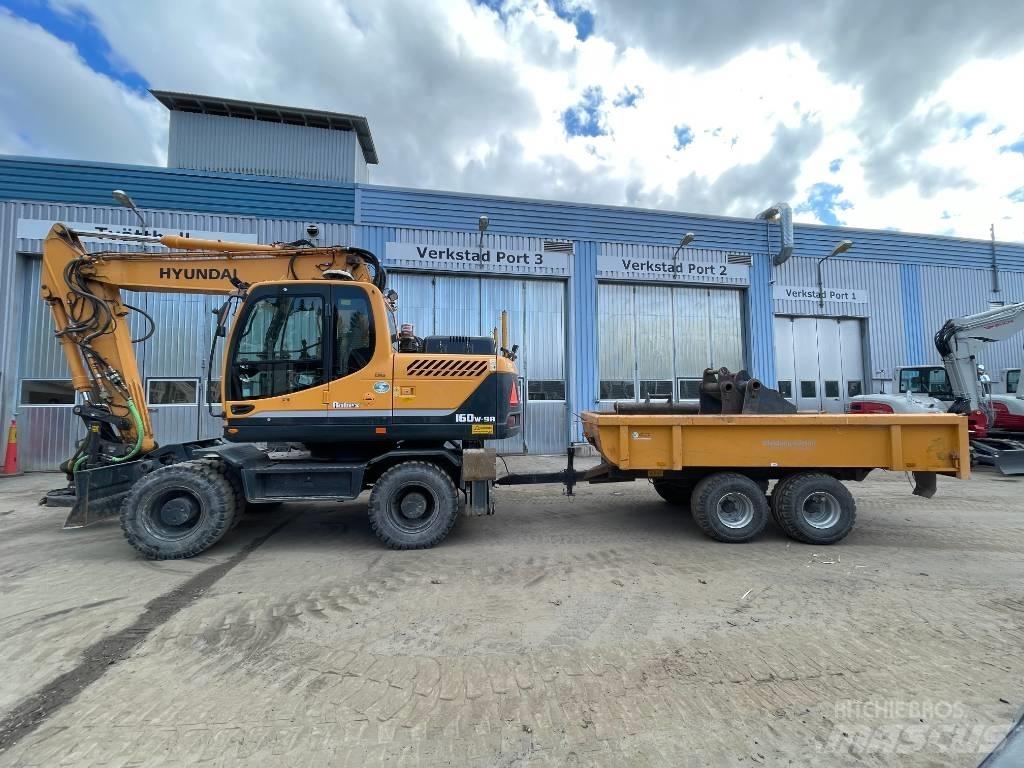 Hyundai 160W-9A Колісні екскаватори