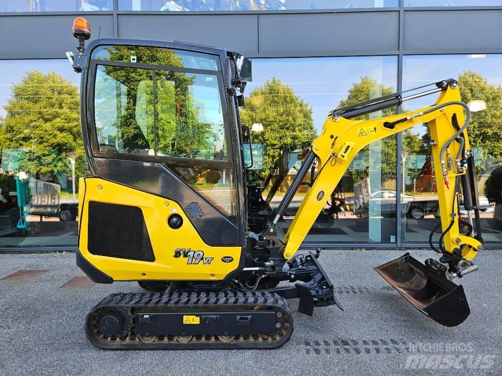 Yanmar SV 19 VT Міні-екскаватори < 7т