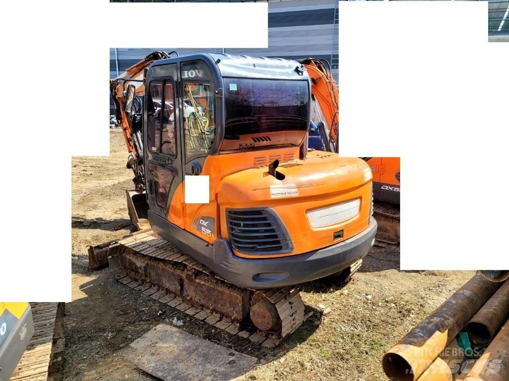 Doosan DX 55 Міні-екскаватори < 7т