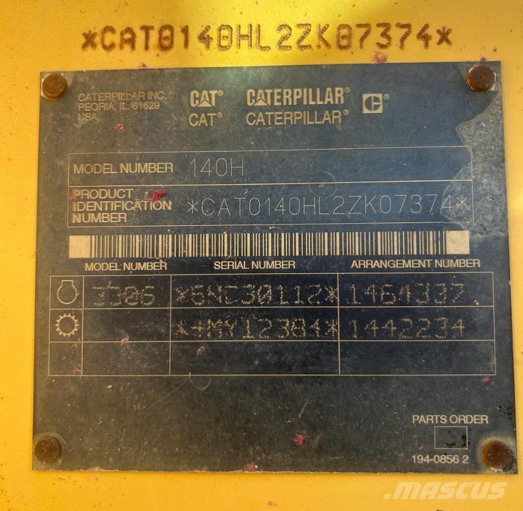CAT 140 H Грейдери