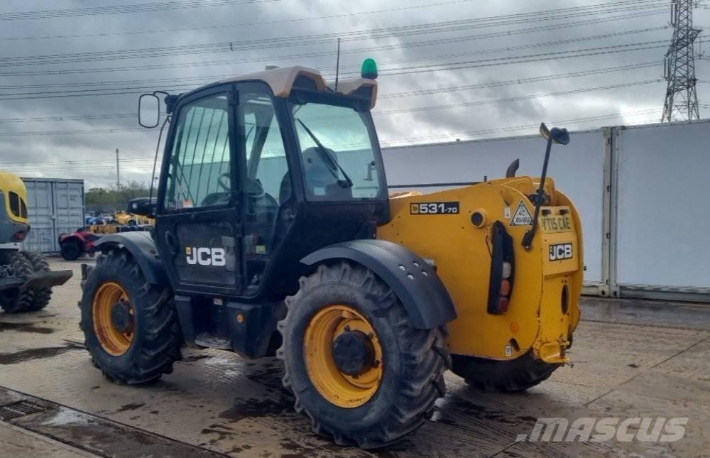 JCB 531-70 Телескопічні навантажувачі