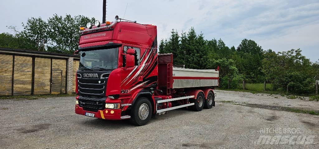 Scania R 730 Вантажівки з гаковим підйомом