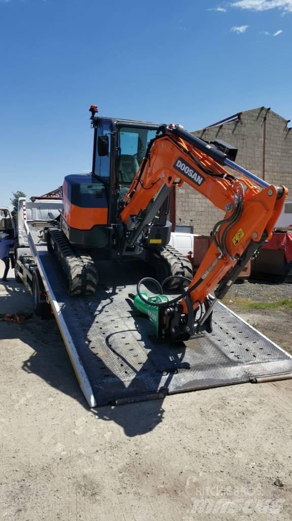 Doosan DX 50 Z Міні-екскаватори < 7т
